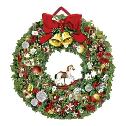 Adventskalender "Festlicher Weihnachtskranz"