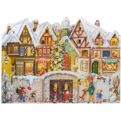 Adventskalender "Weihnachtsvorbereitungen Im Dorf"
