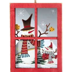 Deko-Fenster "Winterzeit"