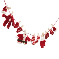 Deko-Girlande "Santa'S Wascheleine"