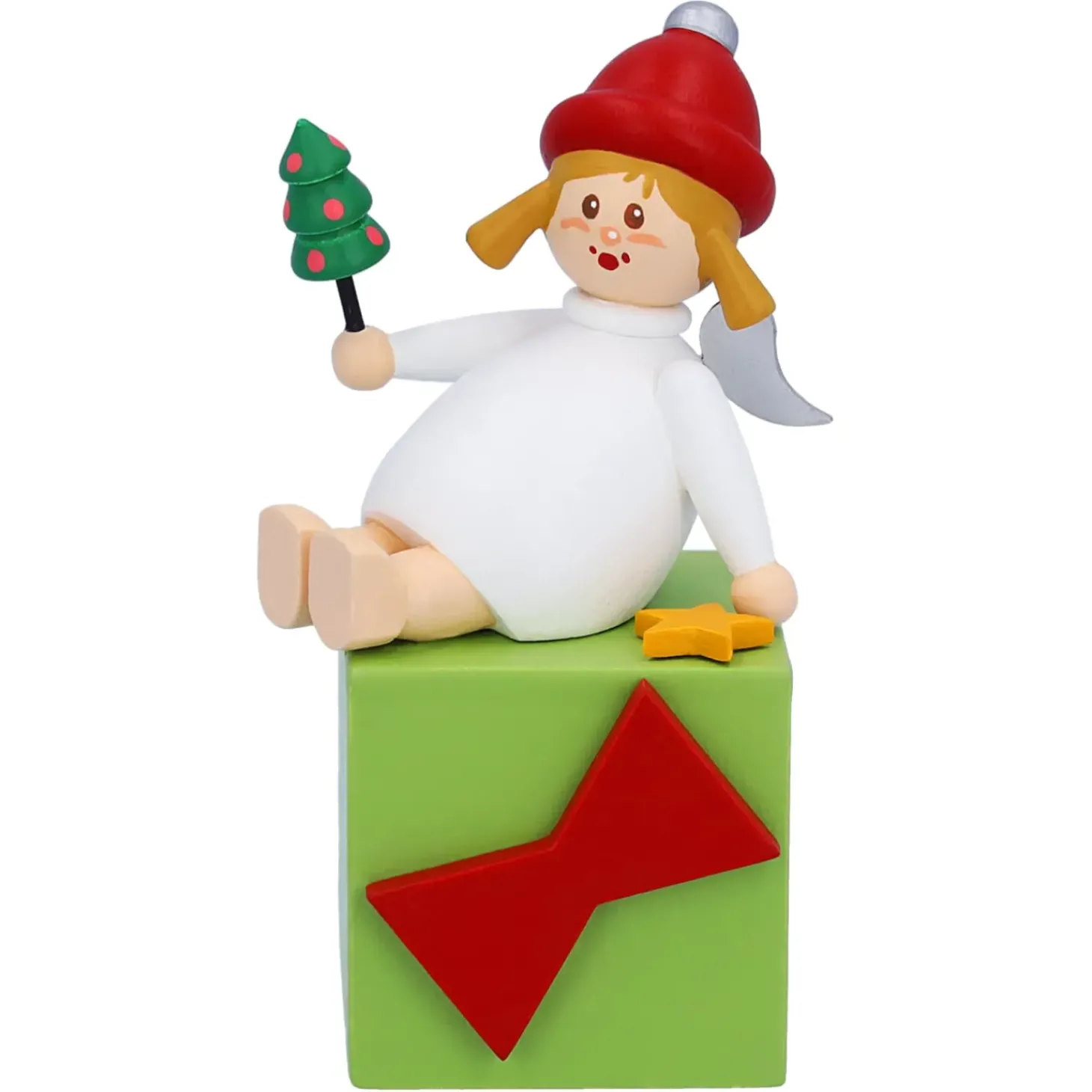 Engel Mit Geschenkpackchen "Uberraschen"