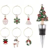 Flaschenstopper-Set "Weihnachtsbaum"