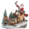 Geschenkeschlitten Mit Tieren, Spieldose