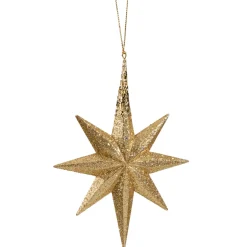 Goldener Glimmer-Stern