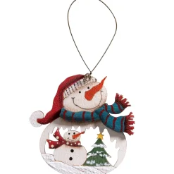 Hangeornament Schneemann