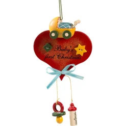 Herz Mit Kinderwagen (Baby'S First Christmas)