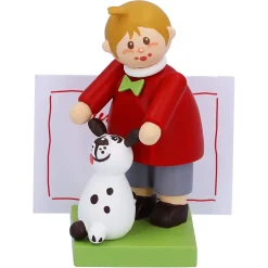 Junge Mit Hund "Bello"