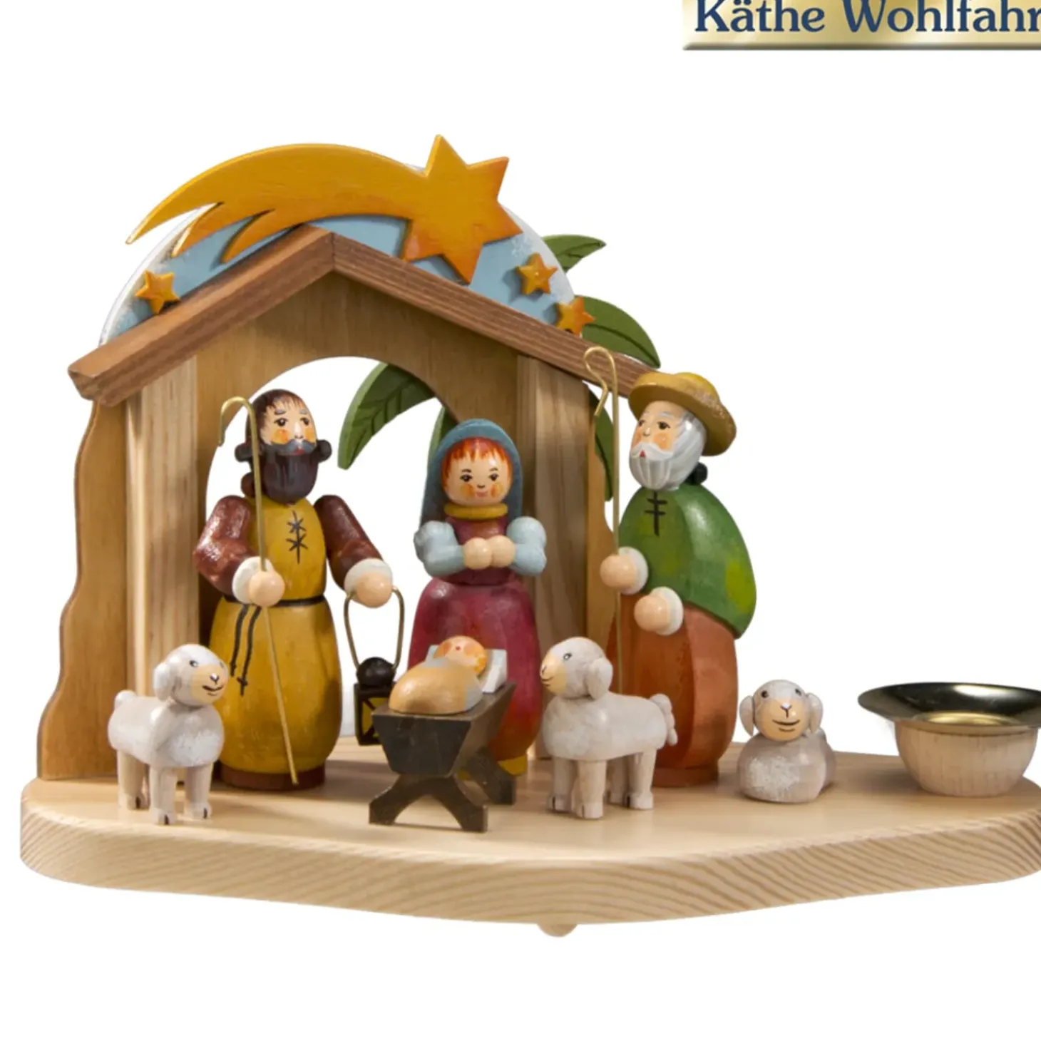 Kerzenhalter "Krippe"