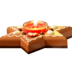 Kerzenhalter "Lebkuchenstern"