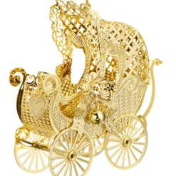 Kinderwagen, Vergoldet