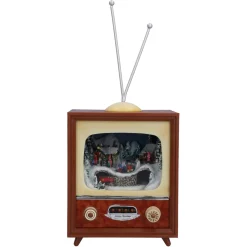 Nostalgiefernseher "Weihnachtszug", Spieldose