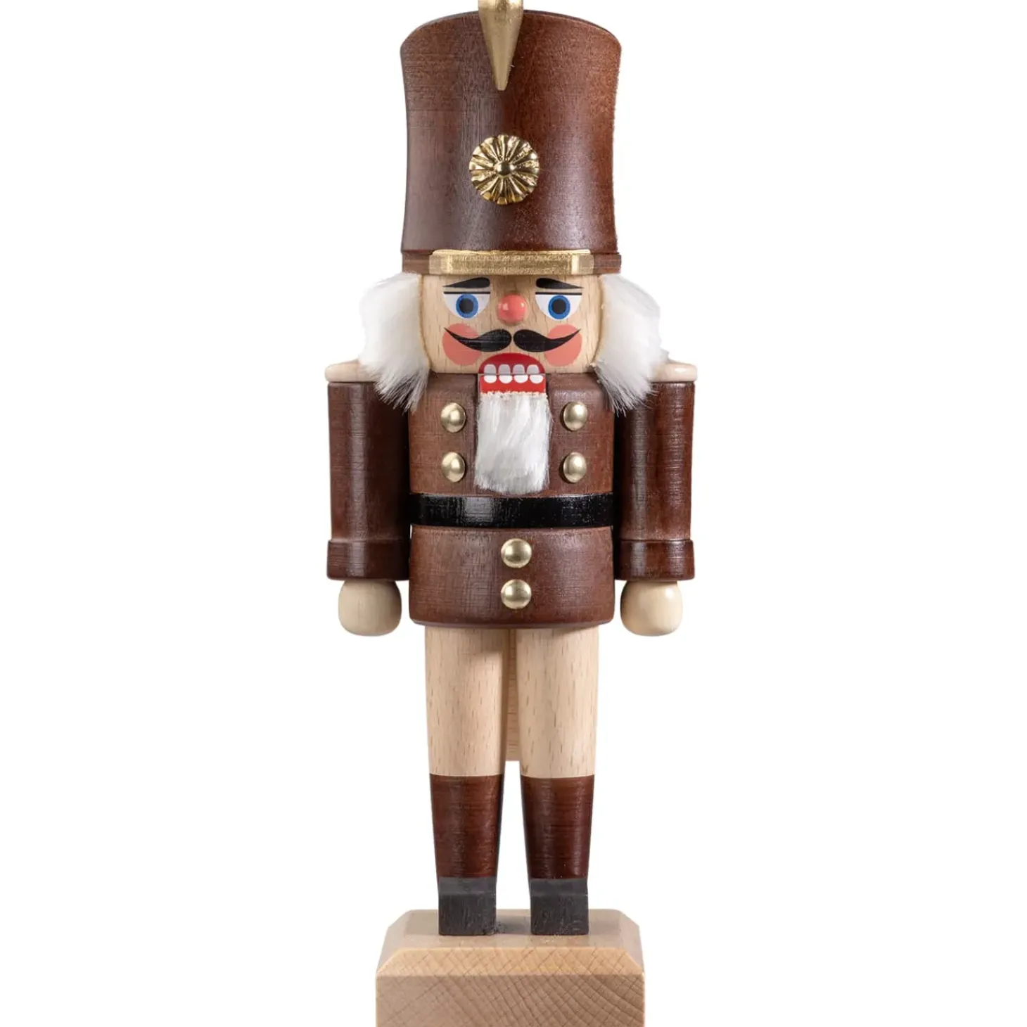 Nussknacker "Gardesoldat", Braun/Lasiert, 20,5 Cm