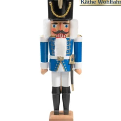 Nussknacker "Husar" Blau, 36Cm