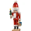 Nussknacker "Weihnachtsmann" Rot, 32Cm
