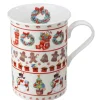 Porzellan-Tasse "Winterzeit"