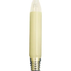 Schaftkerzen, 34 V/3W/E10, Hohe 70 Mm