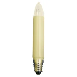 Schaftkerzen, 23V/3W/E10, Hohe 70Mm