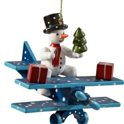 Schneemann Im Flugzeug
