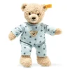 Teddybar-Junge Mit Schlafanzug, Blau (25 Cm)