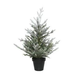 Weihnachtsbaum Im Topf, Beschneit, 75 Cm