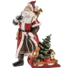 Weihnachtsmann Mit Schlitten