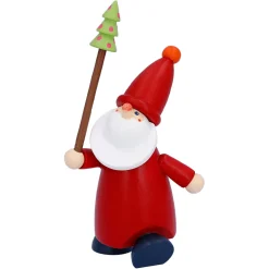 Weihnachtsmann Mit Tannenbaum