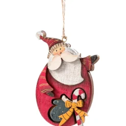 Weihnachtsmann Mit Zuckerstange