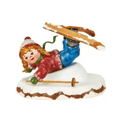 Winterkinder Bauchlandung
