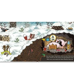 Winter-Spielebuch "Der Kleine Maulwurf"